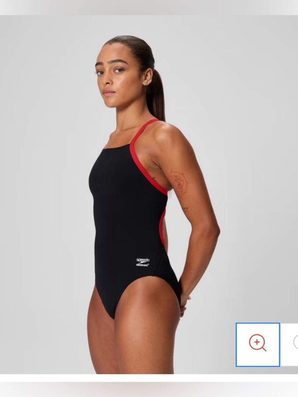 Speedo women’s endurance solid flyback training one piece female training